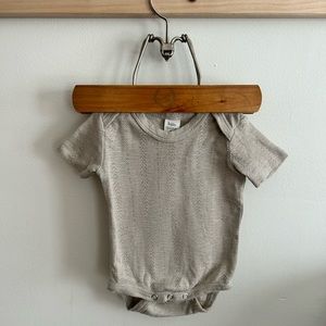 SOLD Pointelle infant onesie